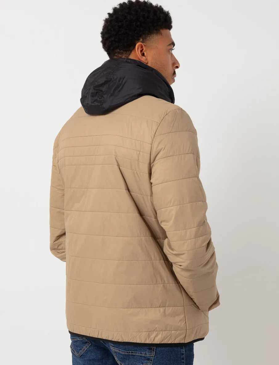 Two-toned Mid-season Jacket