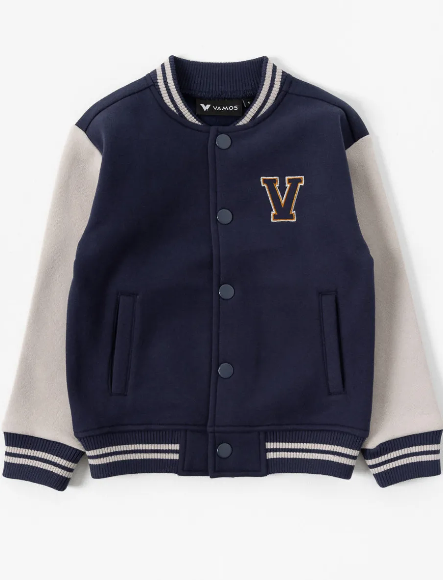 Varsity-inspired Fleece Jacket - Little Boy