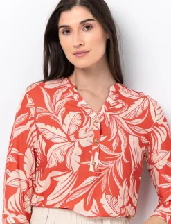 V-neck Blouse
