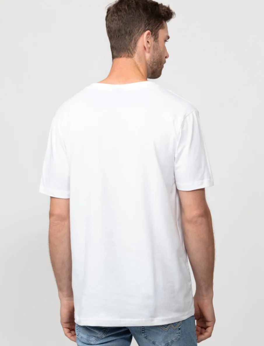 V-neck Organic Cotton T-shirt