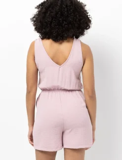 V-neck Romper