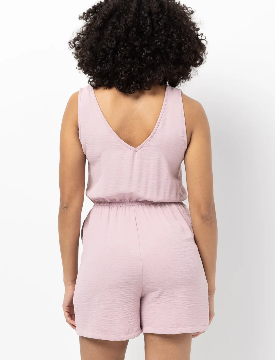 V-neck Romper