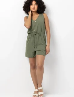 V-neck Romper