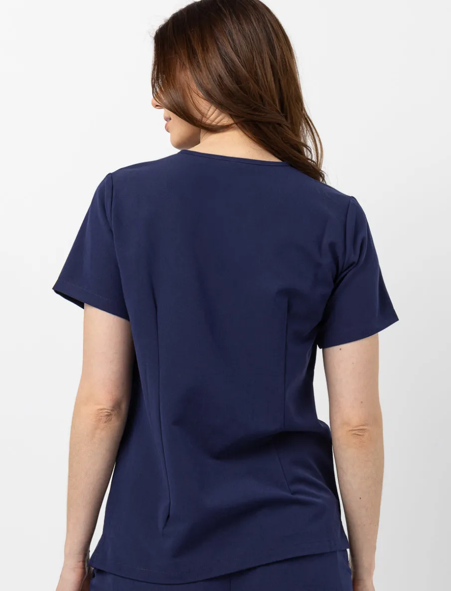 V-neck Scrub Top