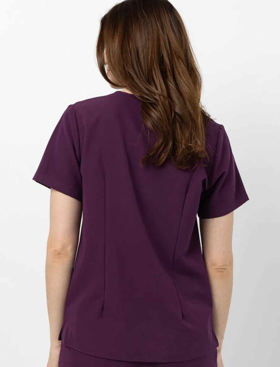 V-neck Scrub Top