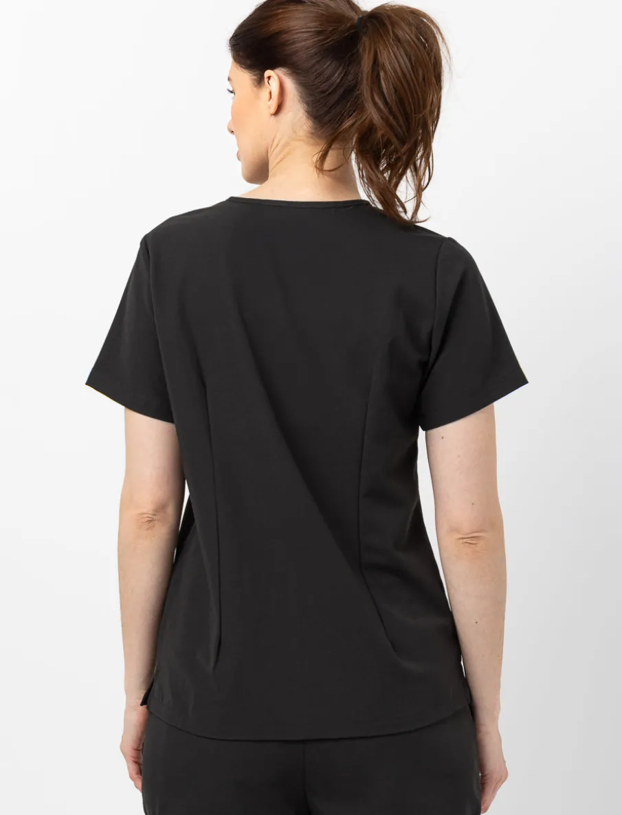 V-neck Scrub Top