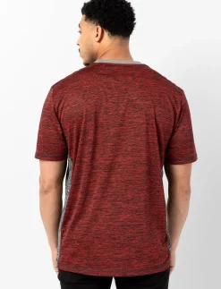 V-neck T-shirt with Buttons