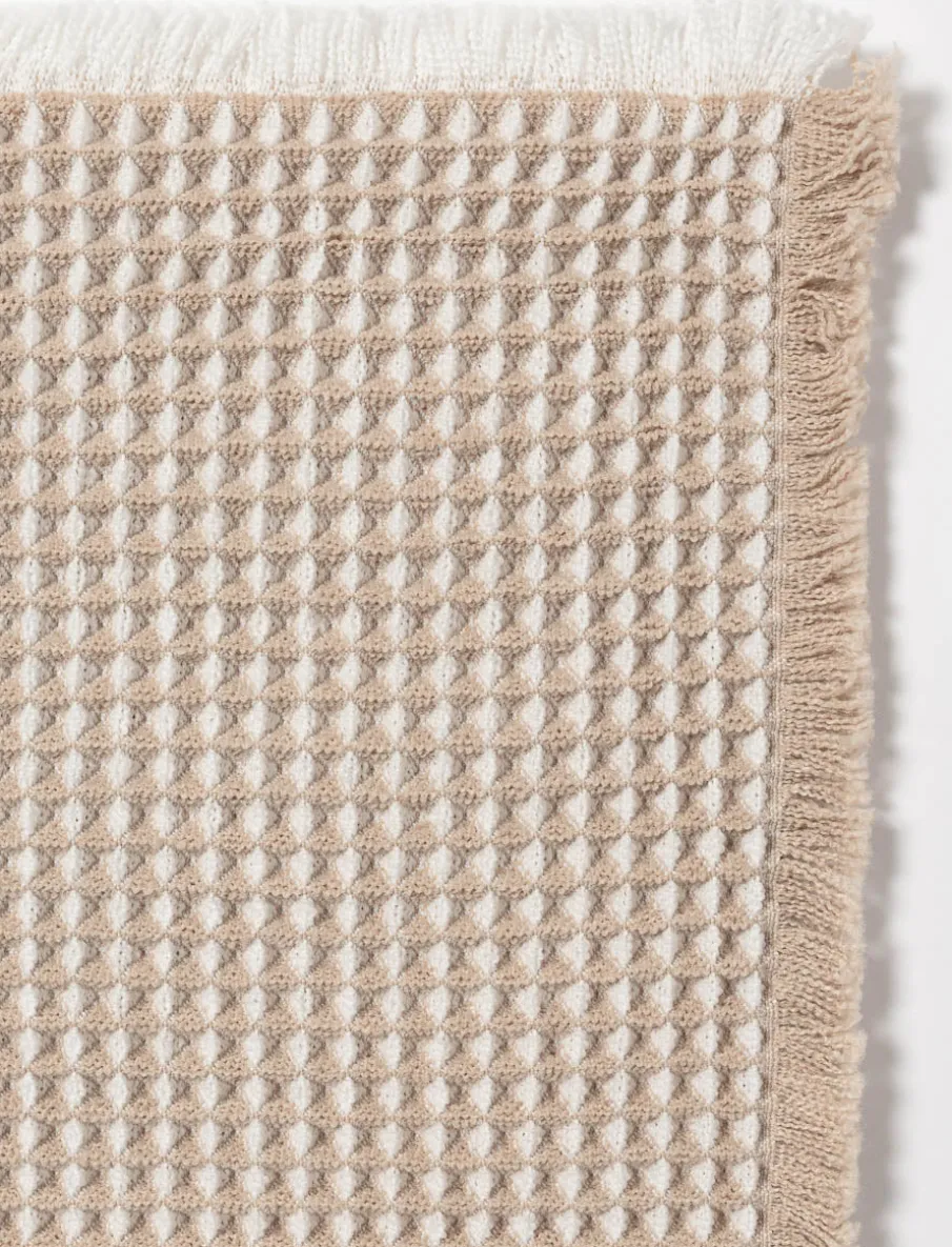 Waffle Textured Bath Mat