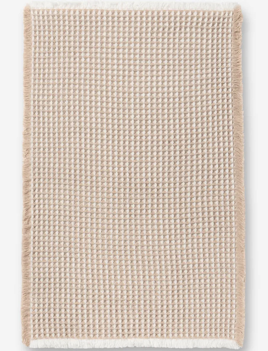 Waffle Textured Bath Mat