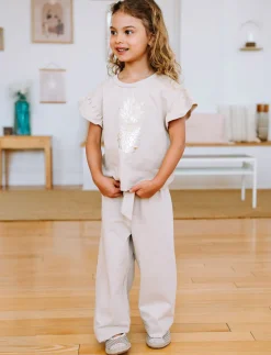 Wide Leg Pants - Little Girls