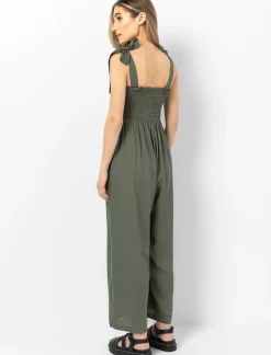 Wide Strap Jumpsuit
