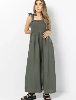Wide Strap Jumpsuit
