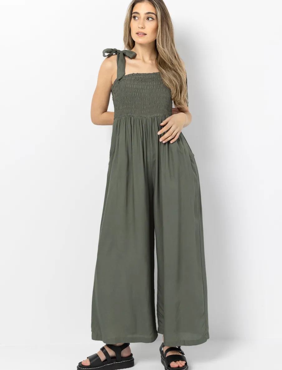 Wide Strap Jumpsuit