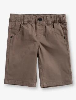 Wide-leg Bermuda Shorts