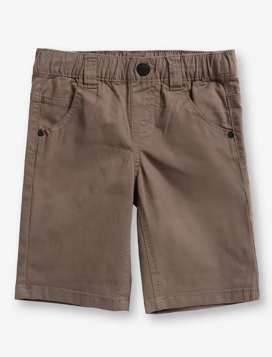 Wide-leg Bermuda Shorts