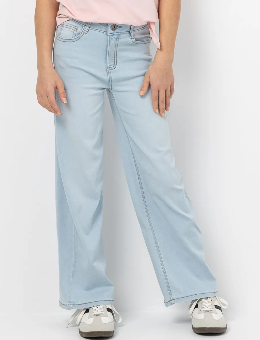 Wide-leg Jeans