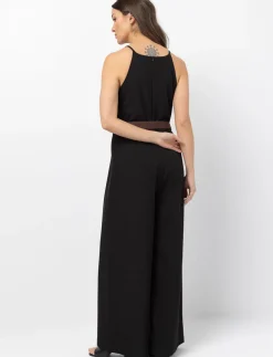 Wide-leg Jumpsuit with Belt