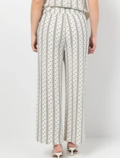 Wide-leg Linen Trousers