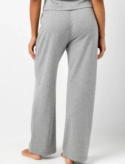 Wide-Leg Lounge Pants