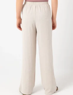 Wide-leg Pants with Elastic Waistband