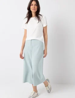 Wide-leg Pull-on Pants