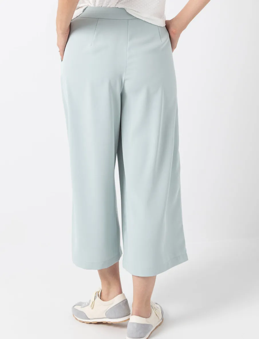 Wide-leg Pull-on Pants