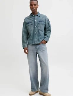 Wide-leg Regular-rise Jeans