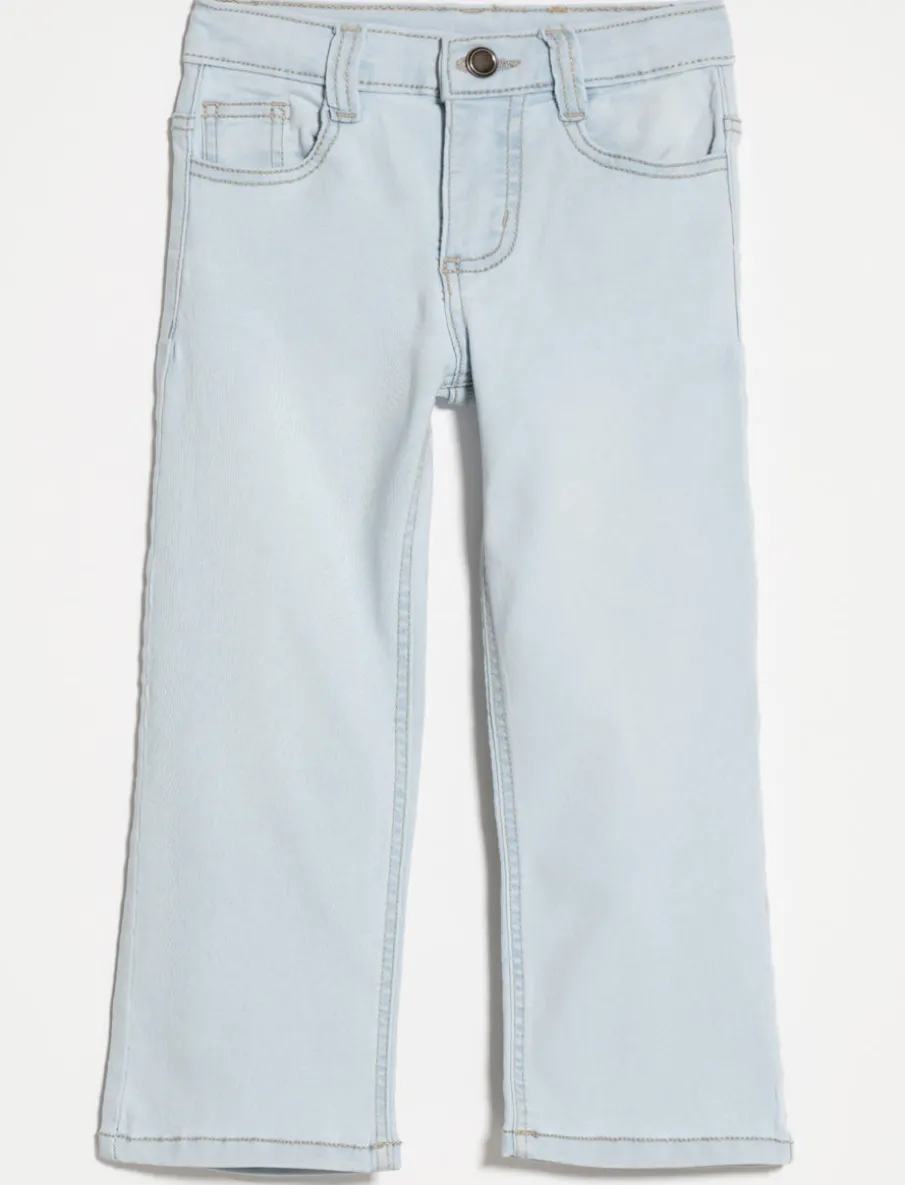 Wide-leg Regular-rise Jeans