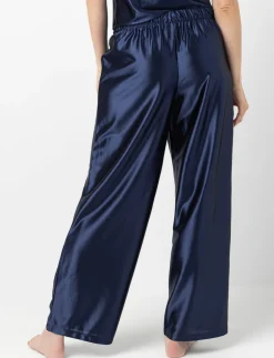 Wide-leg Satin PJ Pants