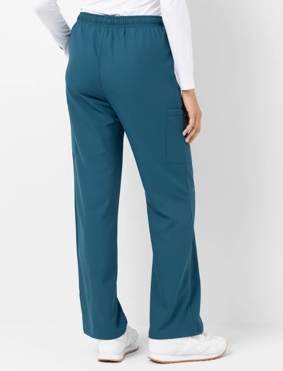 Wide-leg Uniform Pants
