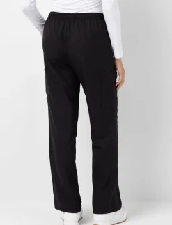 Wide-leg Uniform Pants