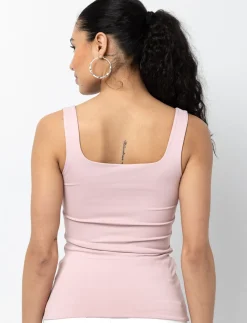 Wide-strap Tank Top