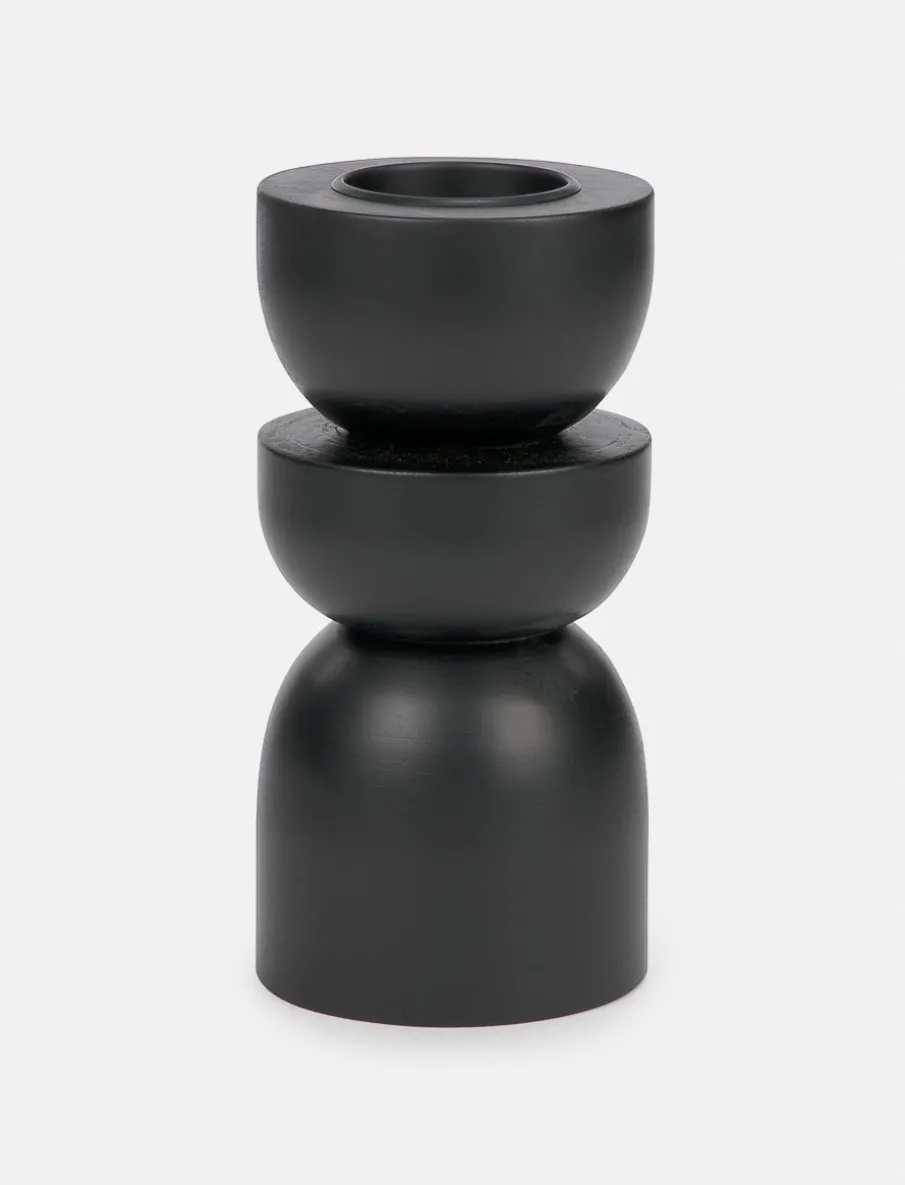 Wooden Candle Holder