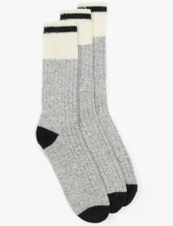 Wool Crew Socks - Pack of 3