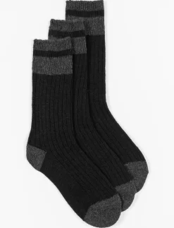 Wool Crew Socks - Pack of 3