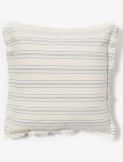 Woven Cushion With Fringe