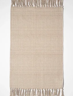 Woven Rug with Fringes