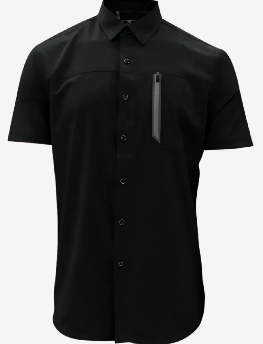 Zip Chest Pocket Shirt