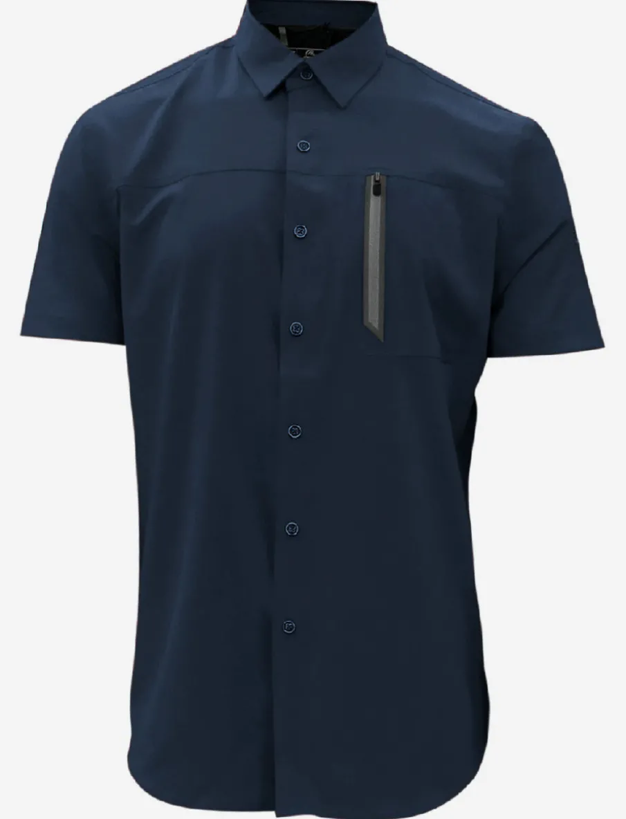Zip Chest Pocket Shirt