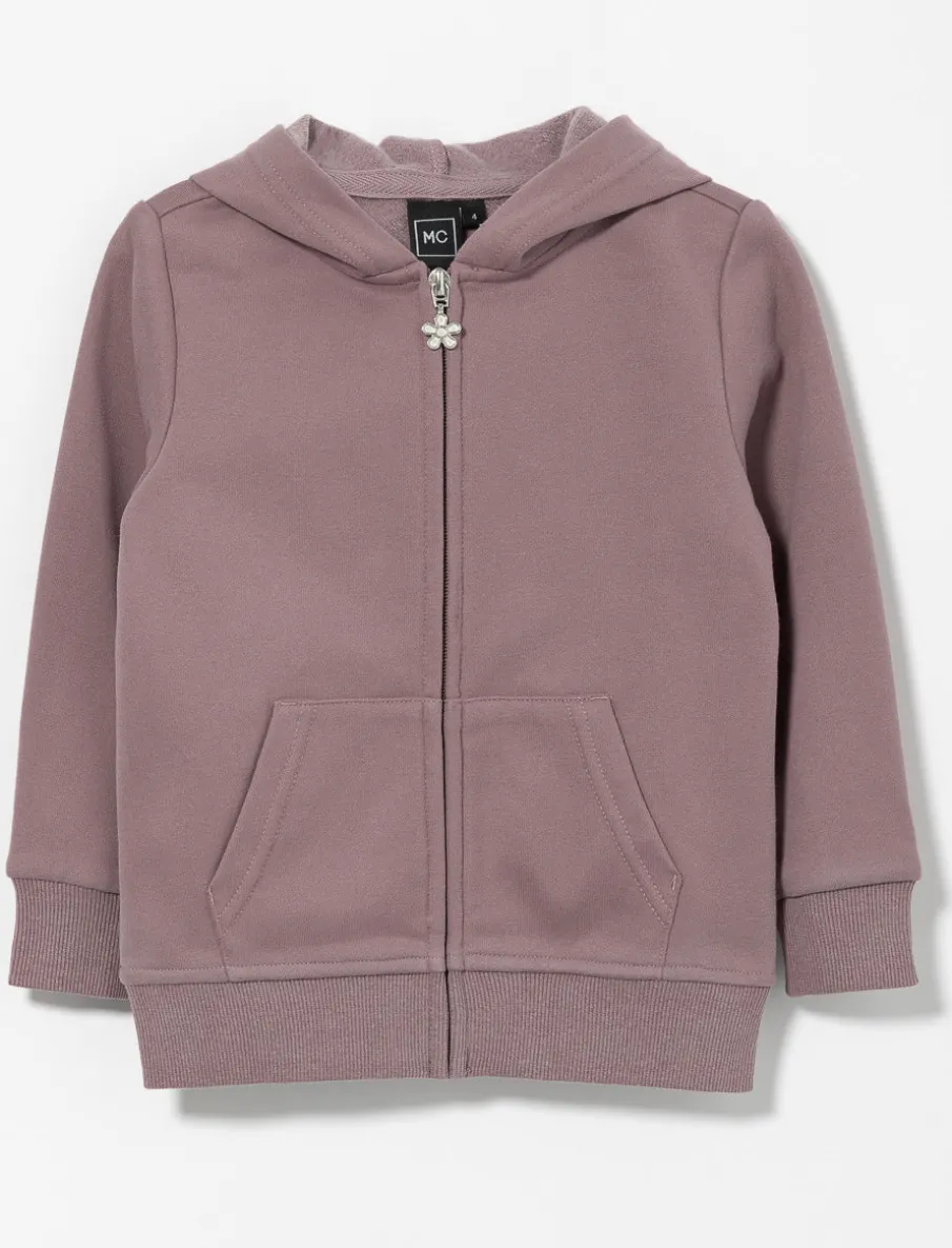 Zip-up Cardigan with Pocket