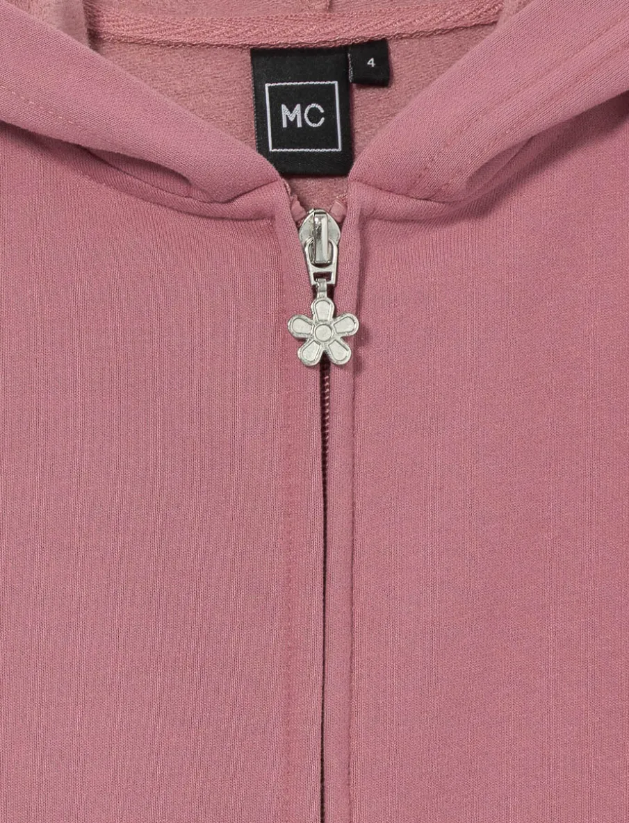 Zip-up Cardigan with Pocket